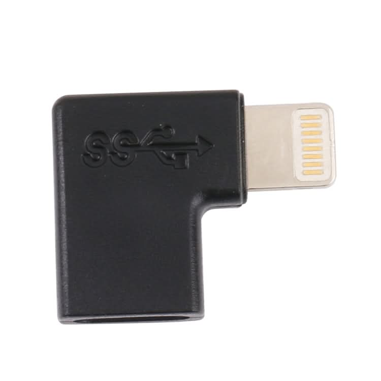 8 Pin Male to USB-C / Type-C Female Elbow Charging Adapter