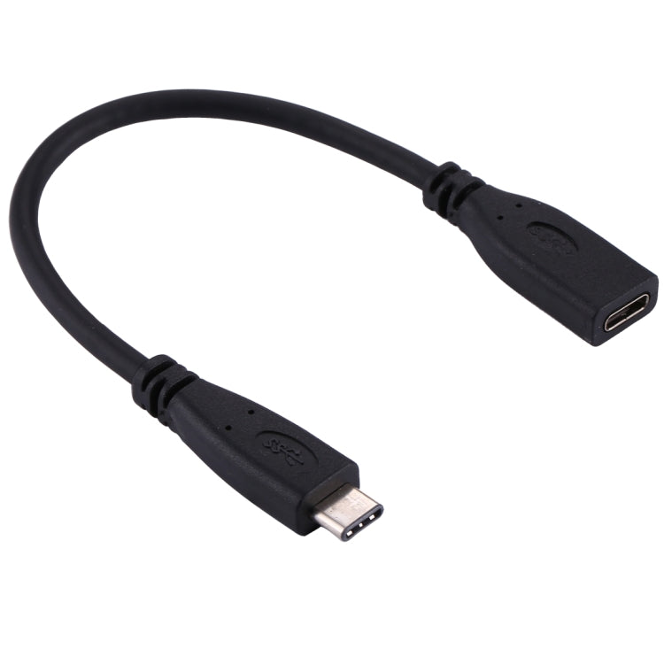 20cm USB-C / Type-C 3.1 Male to USB-C / Type-C Female Connector Adapter Cable-Reluova