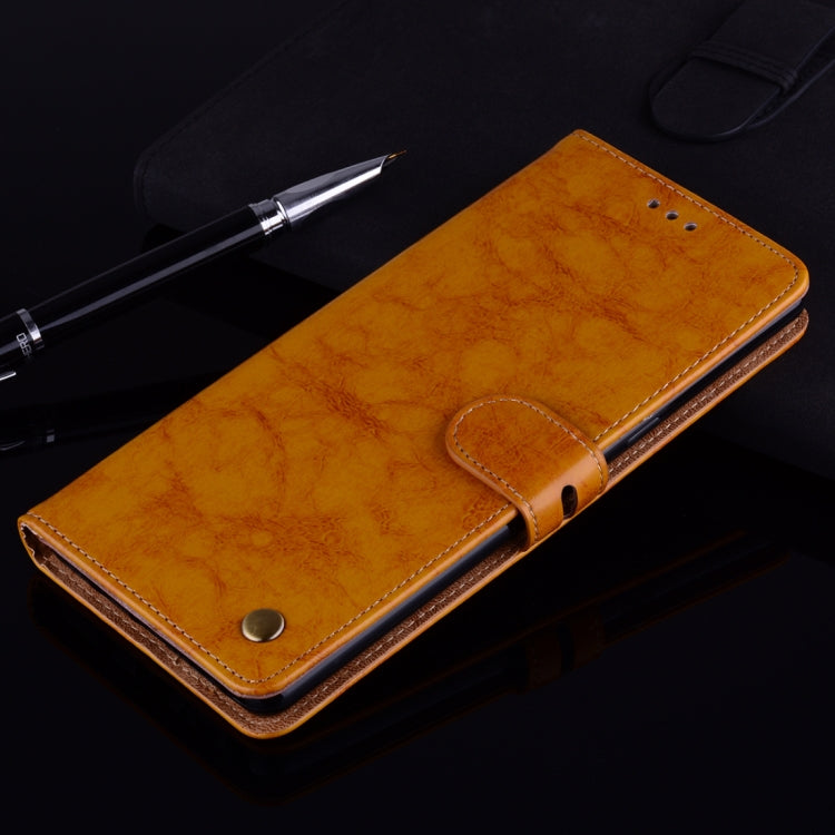 For Samsung Galaxy Note 8 Business Style Oil Wax Texture Horizontal Flip Leather Case with Holder & Card Slots & Wallet My Store