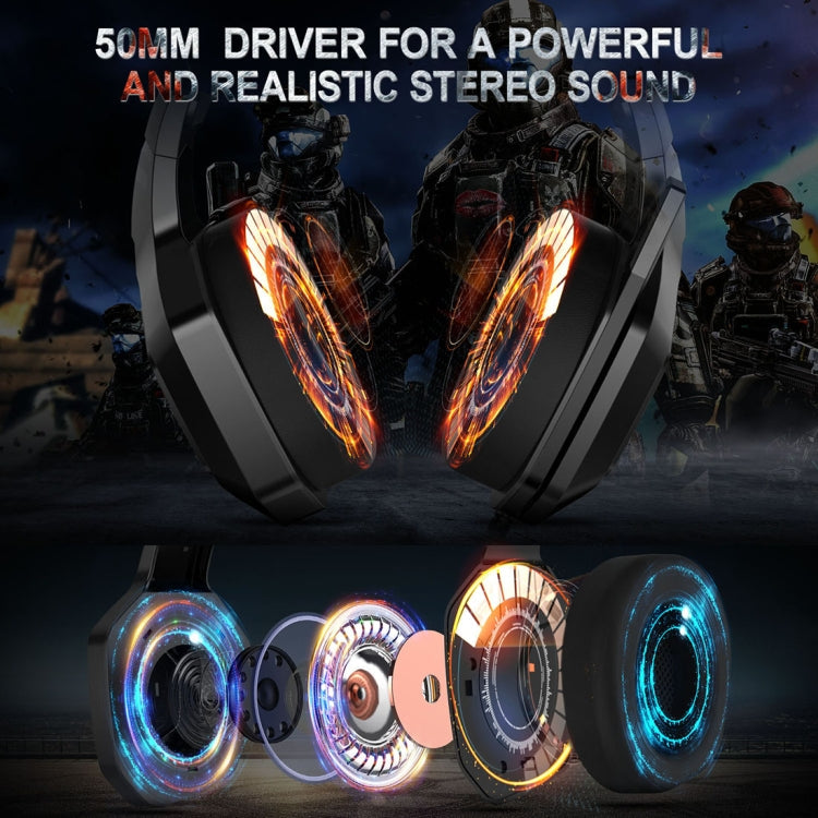 ONIKUMA K10 Computer Games Wired Headset with RGB LED Light My Store