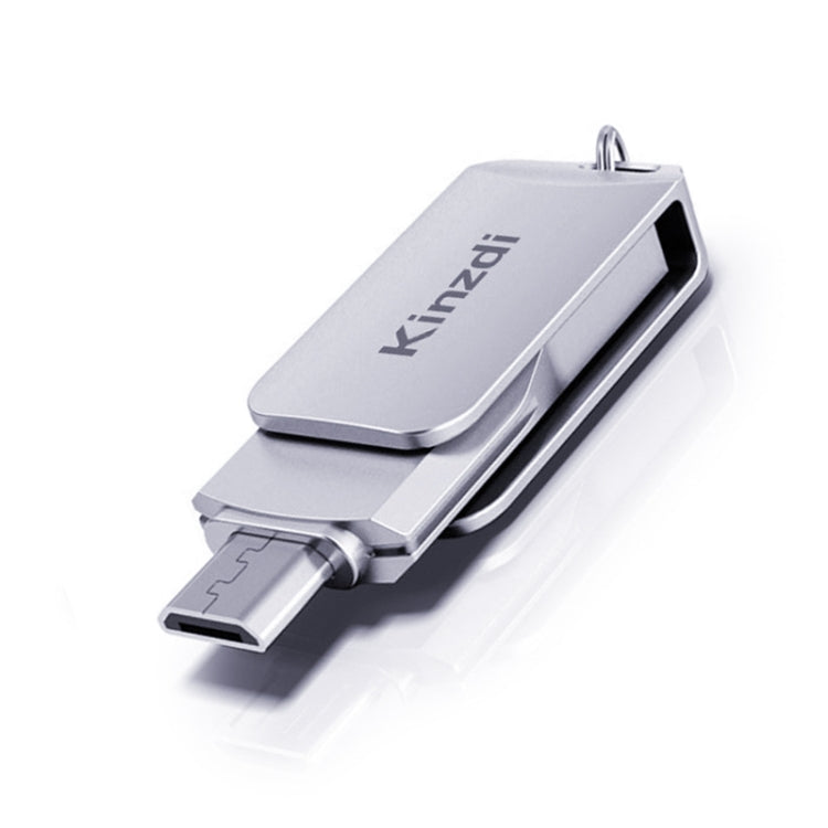 Kinzdi 128GB USB + Type-C Interface Metal Twister Flash Disk V8 My Store