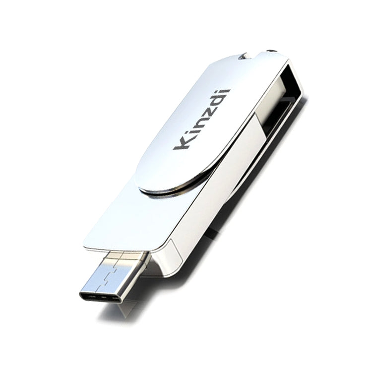 Kinzdi 128GB USB 3.0 + Type-C 3.0 Interface Metal Twister Flash Disk V11 My Store