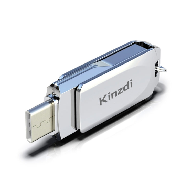 Kinzdi 32GB USB + Type-C Interface Metal Twister Flash Disk V10 My Store