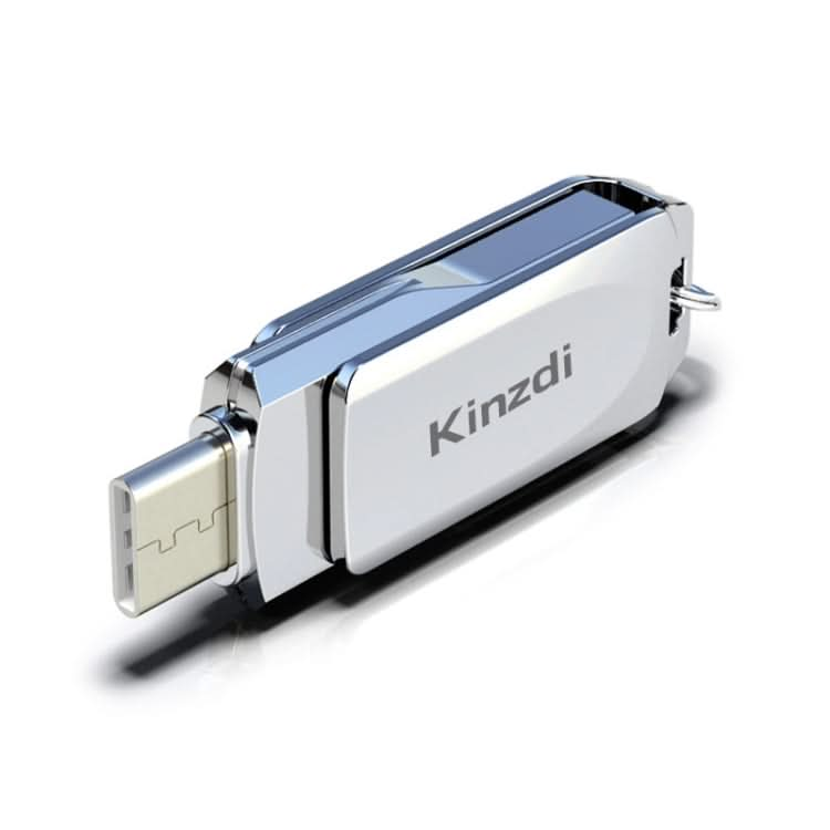 Kinzdi 64GB USB + Type-C Interface Metal Twister Flash Disk V10 My Store