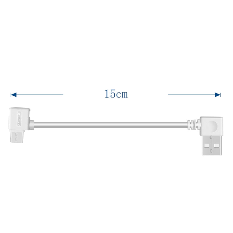 STARTRC 1108540 15cm USB to Micro USB Drone Remote Control Tablet Phone Adapter Charging Data Cable for Xiaomi FIMI X8SE/X8SE2020