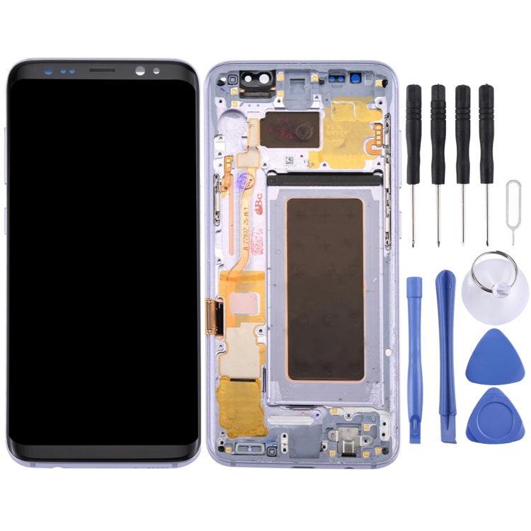 Original LCD Screen + Original Touch Panel with Frame for Galaxy S8 / G950 / G950F / G950FD / G950U / G950A / G950P / G950T / G950V / G950R4 / G950W / G9500