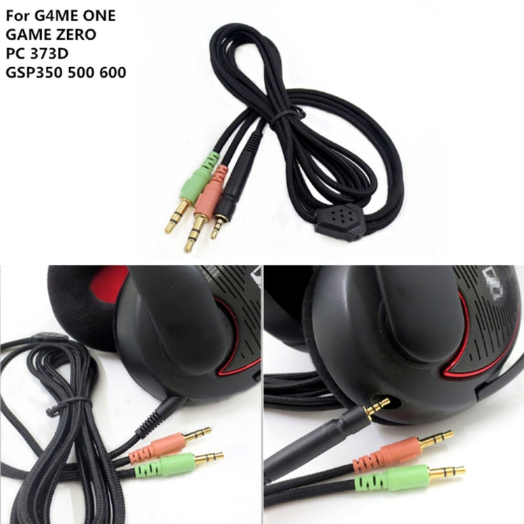 ZS0076 PC Version Gaming Headphone Cable for Sennheiser PC 373D GSP350 GSP500 GSP600 G4ME ONE GAME ZERO My Store