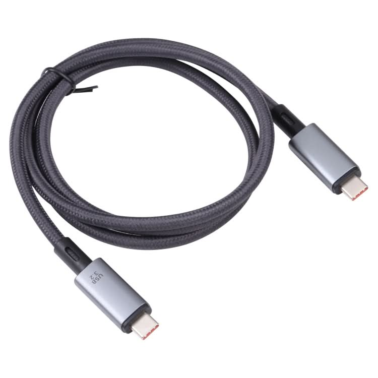 10Gbps 8K USB-C/Type-C to USB-C/Type-C Video Cable Compatible with USB 3.2, Length: 1m