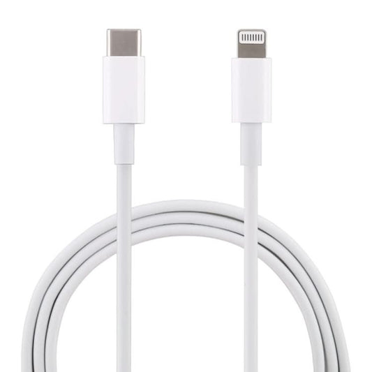 20W 9V/2A 1M USB-C / Type-C to 8 Pin PD Fast Charging Cable for iPhone, iPad, Cable Length: 1m