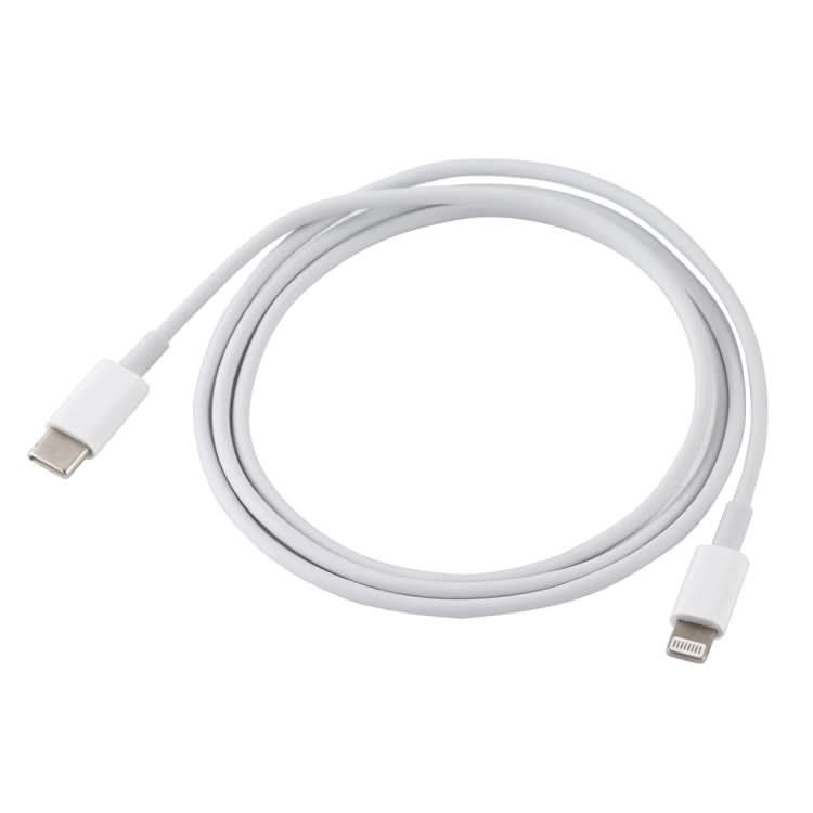 20W 9V/2A 1M USB-C / Type-C to 8 Pin PD Fast Charging Cable for iPhone, iPad, Cable Length: 1m