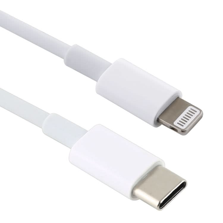 20W 9V/2A 1M USB-C / Type-C to 8 Pin PD Fast Charging Cable for iPhone, iPad, Cable Length: 1m