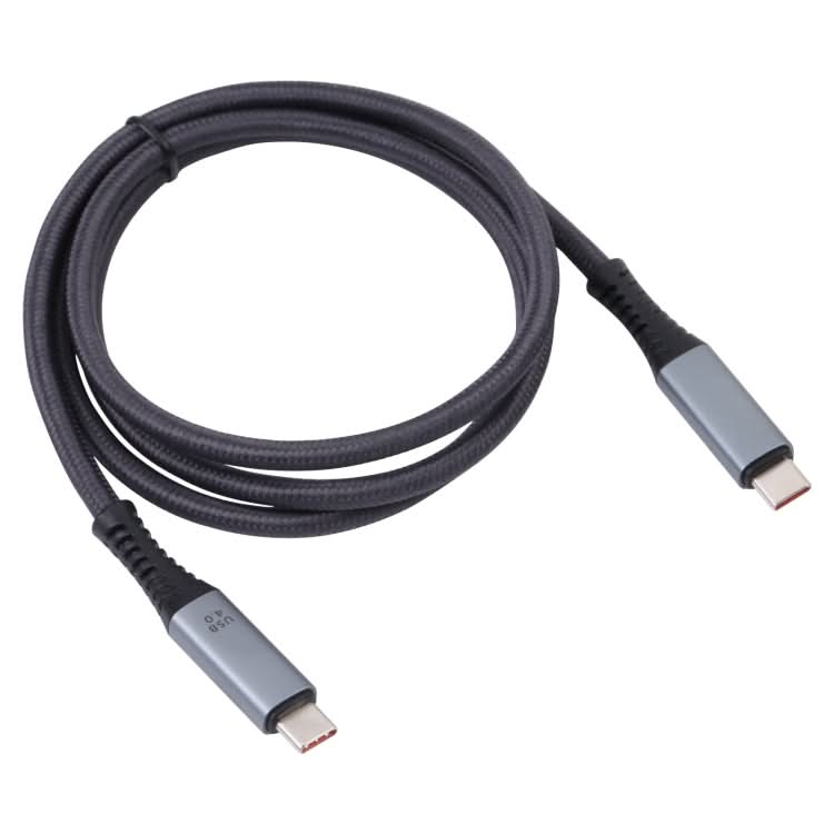 40Gbps 8K USB-C/Type-C to USB-C/Type-C Digital Video Cable Compatible with USB 4, Length: 1m