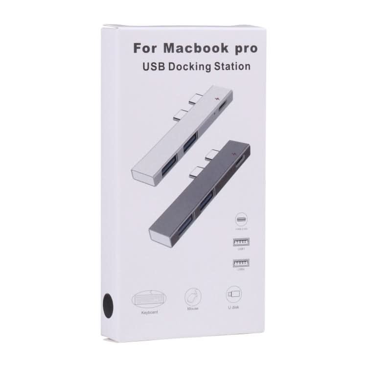 For MacBook Pro 819B Dual USB-C/Type-C Male to Dual USB+USB-C/Type-C Female Adapter