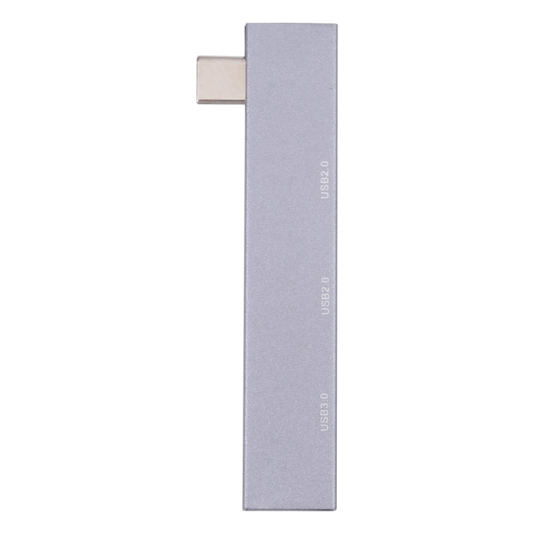 839 USB-C/Type-C Male to Dual USB 2.0+USB 3.0 Female Adapter My Store