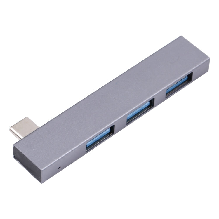 839 USB-C/Type-C Male to Dual USB 2.0+USB 3.0 Female Adapter My Store