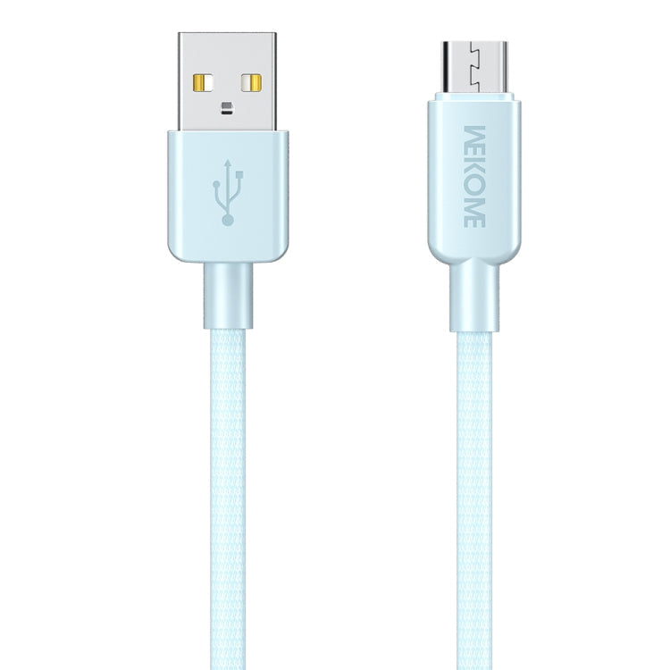 WEKOME WDC-03 Tidal Energy Series 3A USB to Micro USB Braided Data Cable, Length: 1m