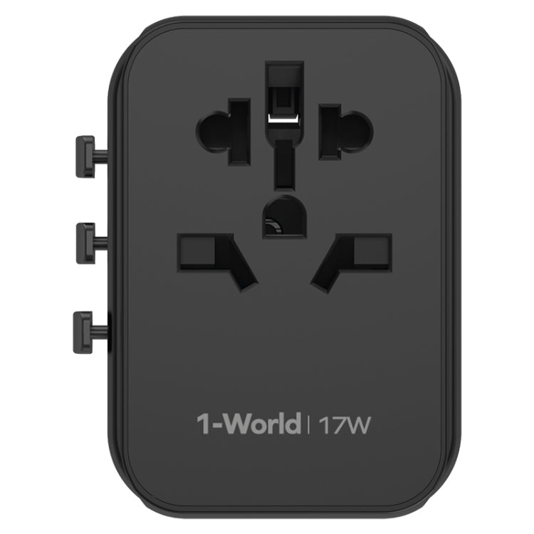 MOMAX UA12 1-World 17W Global Travel Fast Charger Power Adapter Reluova