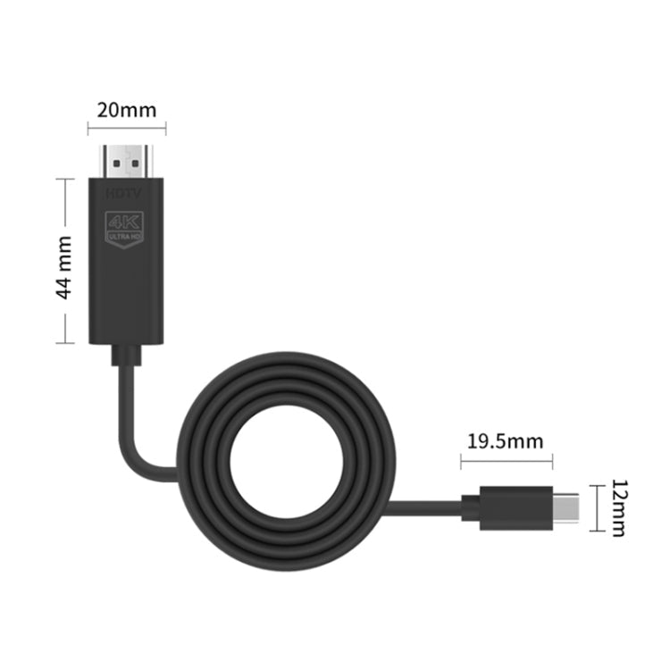 Onten UC503 USB-C / Type-C 4K 30Hz HDTV Cable Reluova