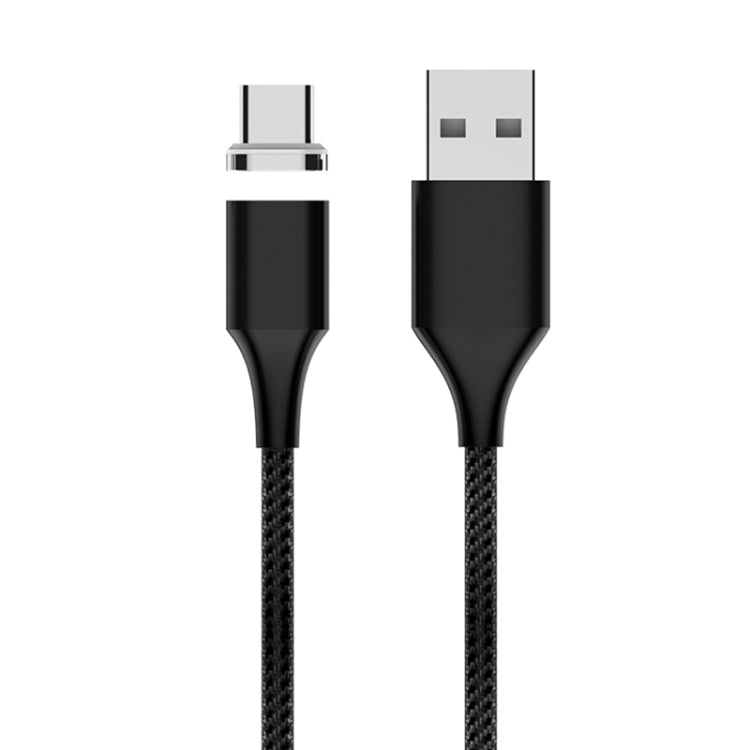 M11 3A USB to USB-C / Type-C Nylon Braided Magnetic Data Cable, Cable Length: 2m My Store