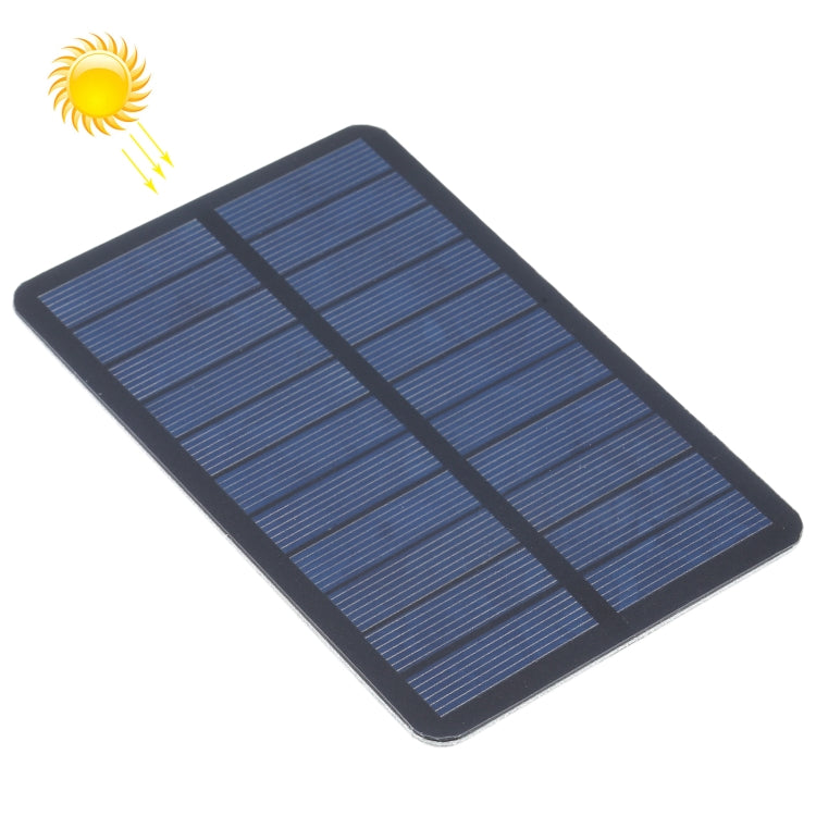 5.5V 1.5W 290mAh DIY Sun Power Battery Solar Panel Module Cell, Size: 135 x 88.5mm