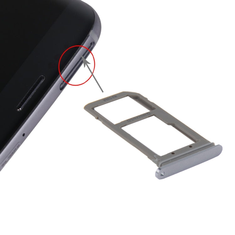 For Galaxy S7 Edge / G935 SIM Card Tray and Micro SD Card Tray My Store