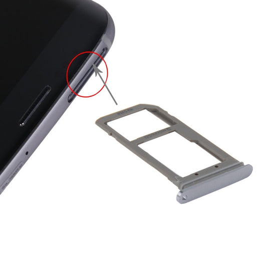 For Galaxy S7 Edge / G935 SIM Card Tray and Micro SD Card Tray