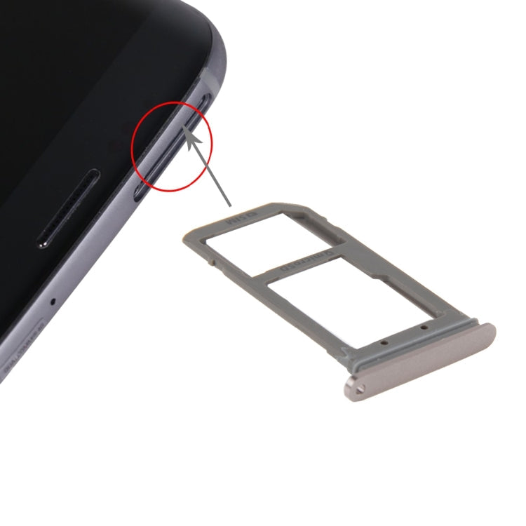 For Galaxy S7 Edge / G935 SIM Card Tray and Micro SD Card Tray My Store