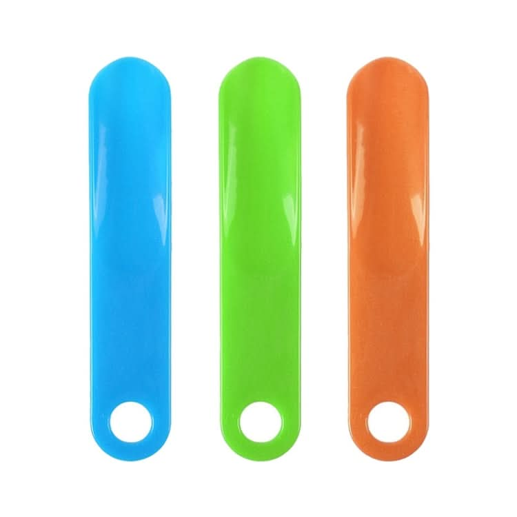 5 PCS 019 Plastic Shoehorn Household Shoes Auxiliary Shoe Puller, Specification: Vertical, Color Random Delivery-Reluova