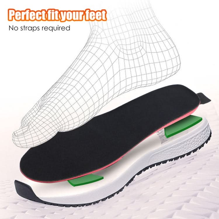 Rechargeable Electric Heating Insole Wireless Remote Control Smart Thermal Insole,Size:Medium(34-40 Size) Reluova