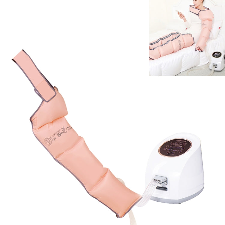 RD-M2857 Single Hand Airbag All-inclusive Intelligent Air Wave Pressure Massager with Host, Support Timing / Positioning Massage & 10 Kinds of Adjustable Force, US Plug or EU Plug