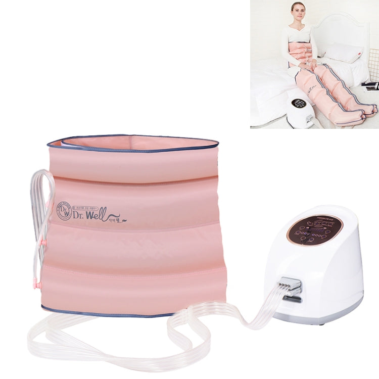 RD-M2857 Waist Airbag All-inclusive Intelligent Air Wave Pressure Massager with Host, Support Timing / Positioning Massage & 10 Kinds of Adjustable Force, US Plug or EU Plug