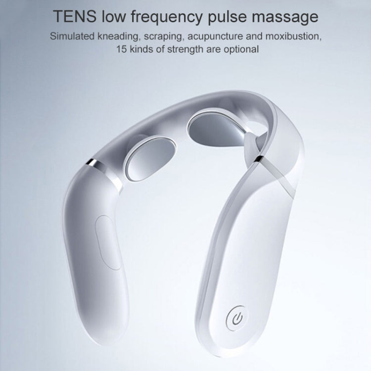 Original Xiaomi G2 Jeeback Neck Massager L-Shaped Far Infrared Heating Massage Device(White)