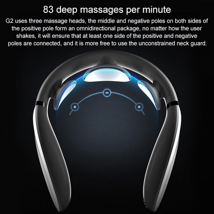 Original Xiaomi G2 Jeeback Neck Massager L-Shaped Far Infrared Heating Massage Device(White)