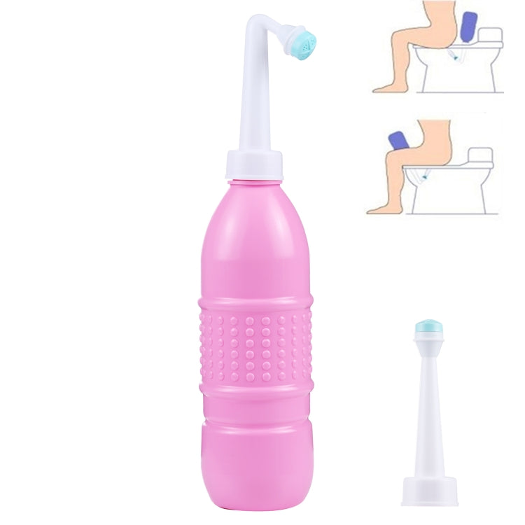 500ml Portable Handheld Travel Bidet Women Vaginal Male Anal Washing Sprayer