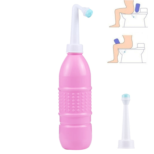 500ml Portable Handheld Travel Bidet Women Vaginal Male Anal Washing Sprayer-Reluova