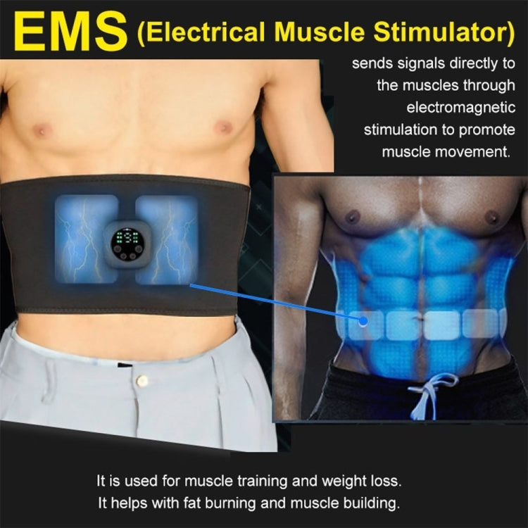 EMS Smart Micro-current Abdominal Fitness Device Waist Massage Belt