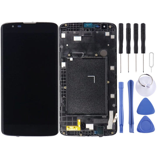 LCD Screen and Digitizer Full Assembly with Frame for LG K7 Lite / Tribute 5 / LS665 LS675 MS330 K330 AS330