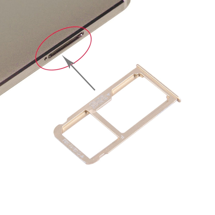 For Huawei Mate 8 Nano SIM + Micro SD / Nano SIM Card Tray My Store