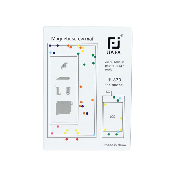 JIAFA Magnetic Screws Mat for iPhone 5 My Store