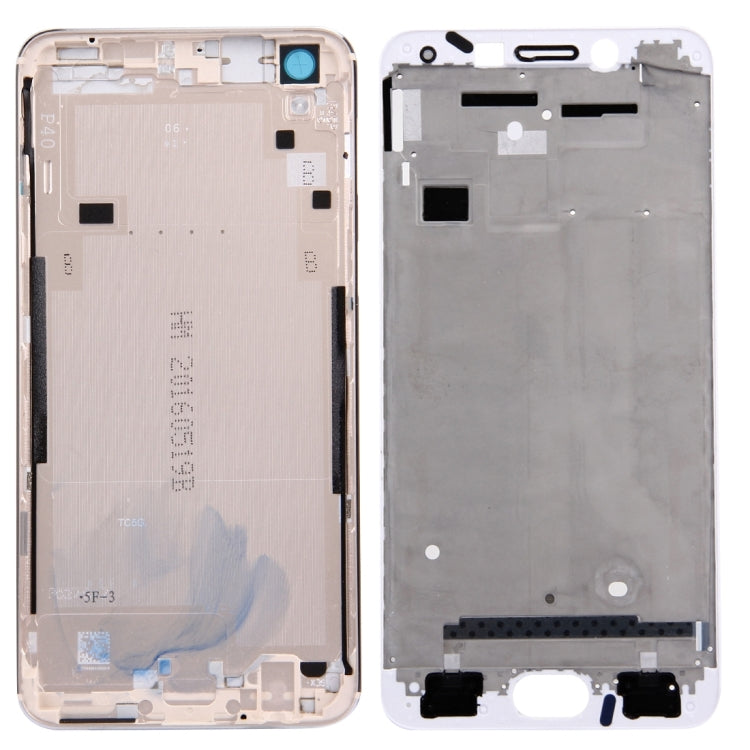 For OPPO R9 / F1 Plus Battery Back Cover + Front Housing LCD Frame Bezel Plate