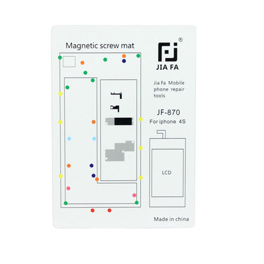 JIAFA Magnetic Screws Mat for iPhone 4S My Store