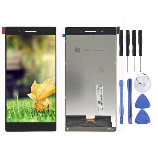 LCD Screen and Digitizer Full Assembly for Lenovo Tab 7 TB-7504