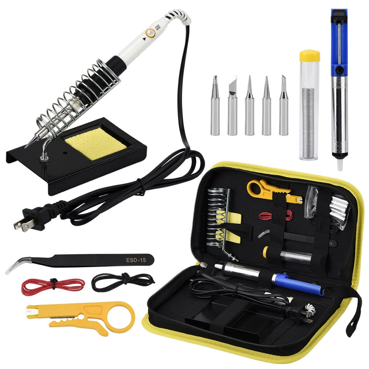 15 in 1 50Hz 60W  Ordinary Soldering Electric Iron Soldering Set Kit, Random Color Delivery