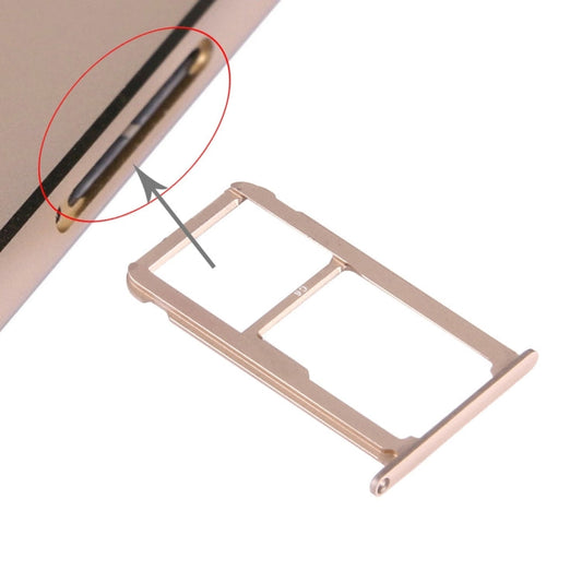 For Huawei Honor V8 Nano SIM + Micro SD / Nano SIM Card Tray