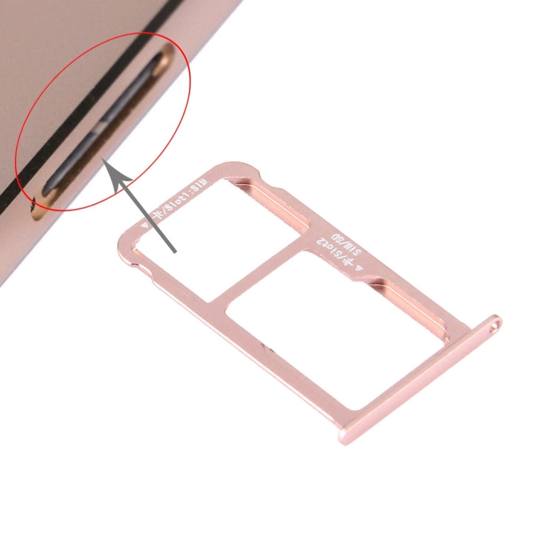 For Huawei Honor V8 Nano SIM + Micro SD / Nano SIM Card Tray My Store