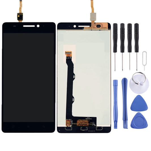 LCD Screen and Digitizer Full Assembly for Lenovo A7000 (Black) My Store