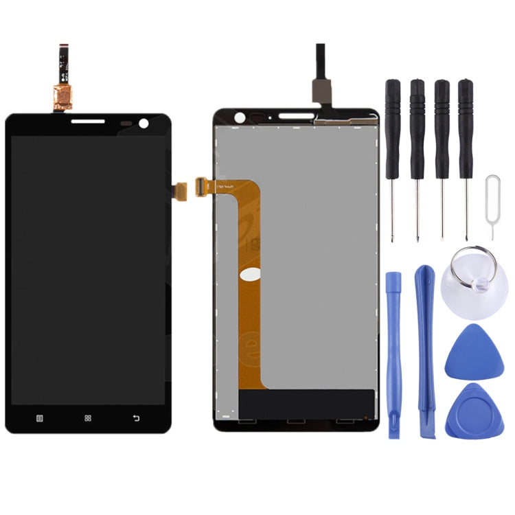 LCD Screen and Digitizer Full Assembly for Lenovo S856 (White)