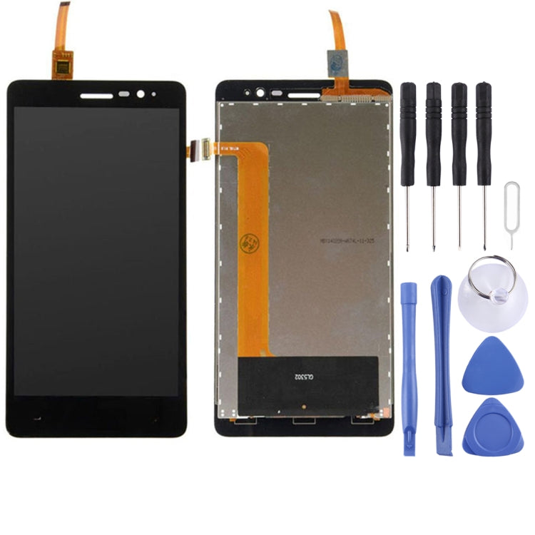 LCD Screen and Digitizer Full Assembly for Lenovo S860 (Black) My Store