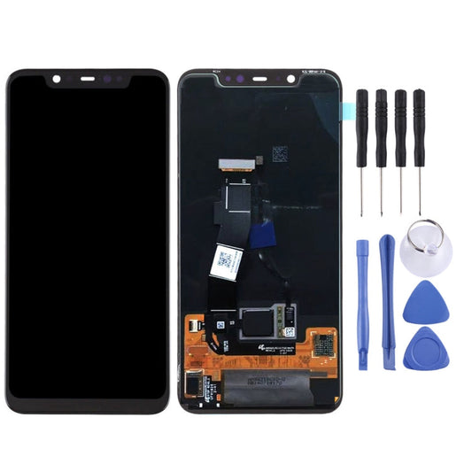 LCD Screen and Digitizer Full Assembly with Fingerprint Sensor for Xiaomi Mi 8 UD / Mi 8 Pro