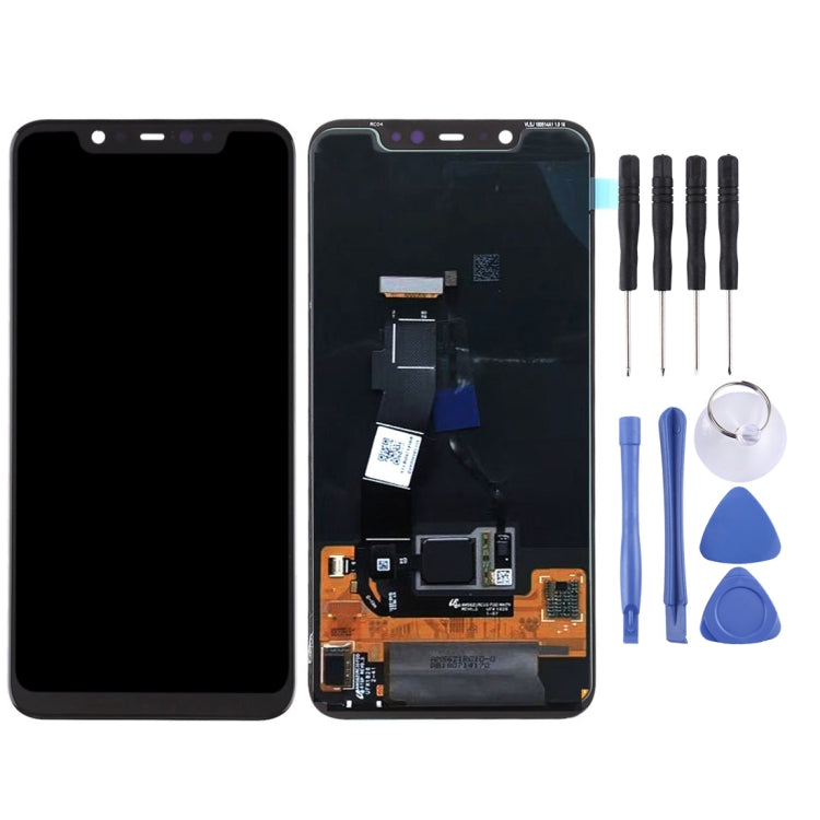 LCD Screen and Digitizer Full Assembly with Fingerprint Sensor for Xiaomi Mi 8 UD / Mi 8 Pro